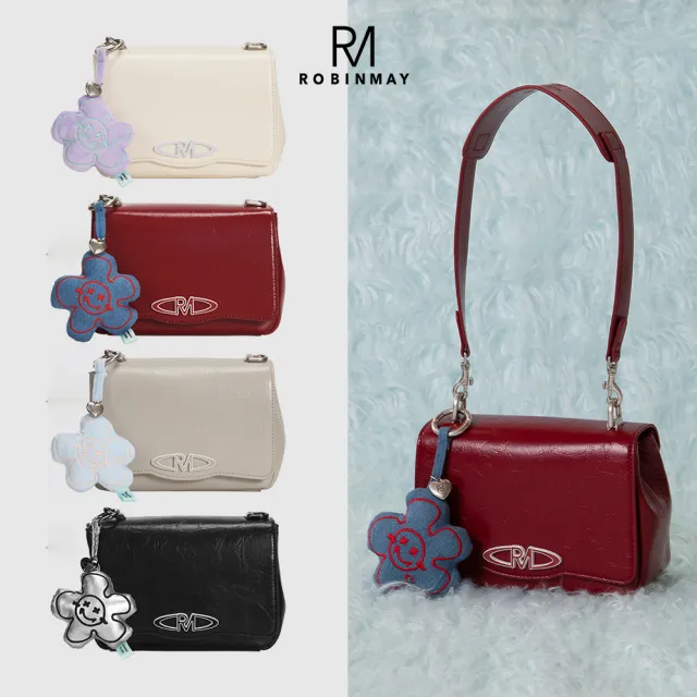 ROBINMAY】La Meego 斜背包(磁扣封口/多色任選) - momo購物網