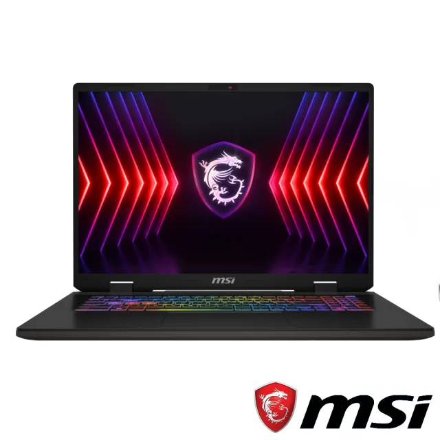 【MSI 微星】17吋 i7 RTX4050-6G 電競筆電(Sword 17 HX/i7-14700HX/16G/1TB SSD/W11P/B14VEKG-283TW)