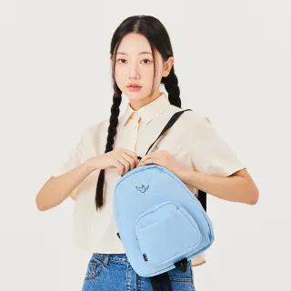 【Mark Gonzales官方旗艦】刺繡小天使迷你後背包-淺藍色