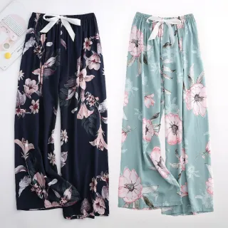 【藍尼居家】★寬鬆居家褲睡褲(女睡衣/家居服/睡褲)