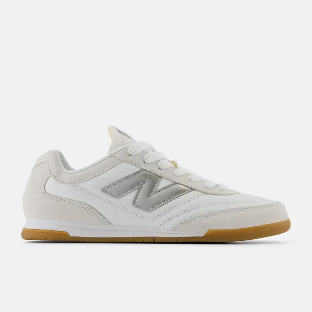 【NEW BALANCE】RC72 白銀色 復古 男女鞋 休閒鞋 運動(URC42WS)
