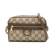 【GUCCI 古馳】GG Supreme斜背包/鏈帶相機包/半月斜背包(多款任選)