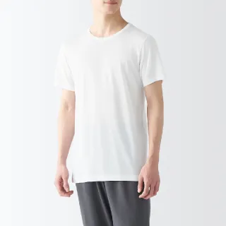 【MUJI 無印良品】男涼爽柔滑圓領短袖T恤(共3色)