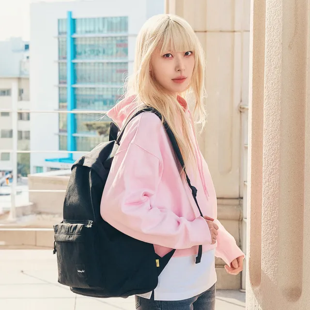 【Mark Gonzales官方旗艦】基本款後背包-黑色(附小天使鑰匙圈)