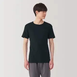 【MUJI 無印良品】男清爽舒適棉質圓領短袖T恤(共4色)