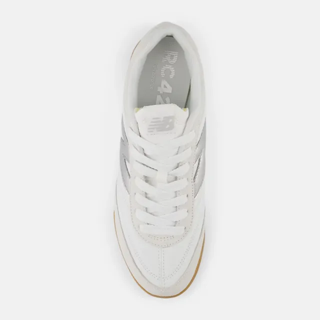 【NEW BALANCE】NB 休閒鞋 男鞋 女鞋 運動鞋 麂皮 白灰 URC42WSD-D楦(4636)