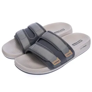 【SKECHERS】男鞋 健走系列 涼鞋 拖鞋 HYPER SLIDE(229371GRY)