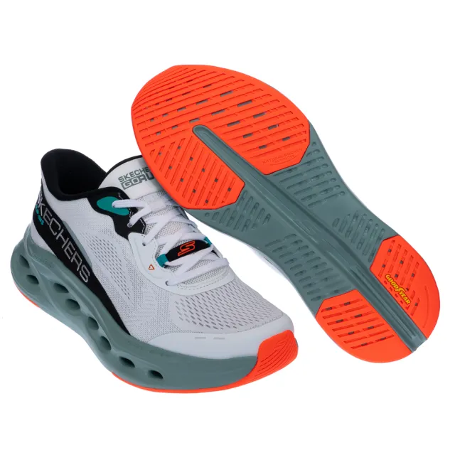 【SKECHERS】男鞋 慢跑系列 慢跑鞋 瞬穿舒適科技 GO RUN MAX CUSHIONING GLIDE-STEP(220421WMLT)