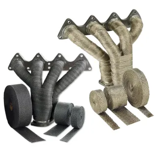 【Supamoto】防燙布隔熱帶—15米(玻璃纖維/排氣管/鈦合金/黑色/芭蕉/頭段/歧管/當派)