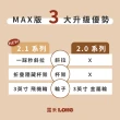 【露禾LOHE】2.1 米蘭白75L 磁吸翻蓋折疊購物推車(杯架斜拉款)