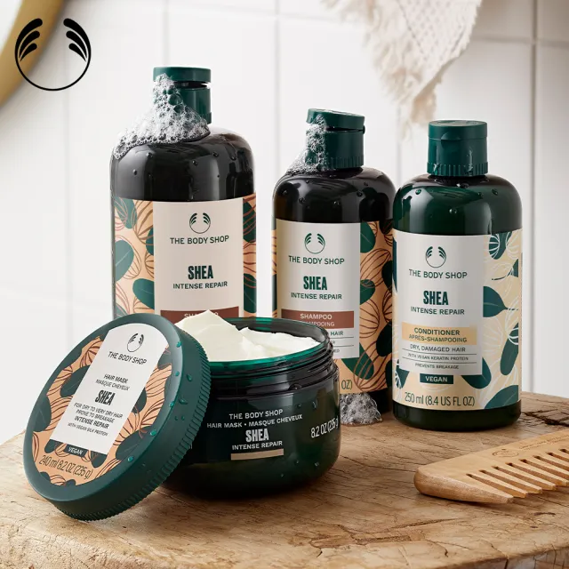 【THE BODY SHOP 美體小舖】乳油木果豐盈洗髮精-250ML