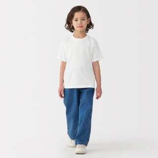 【MUJI 無印良品】兒童天竺圓領短袖T恤(共5色)