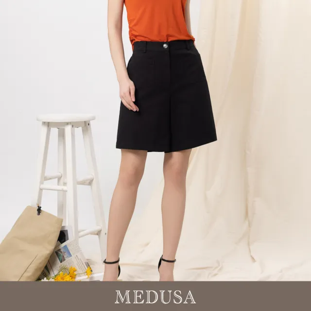 【MEDUSA 曼度莎】現貨-天絲刺繡口袋休閒短褲 - 2色（M-XL）｜女短褲 女休閒穿搭(601-72003)