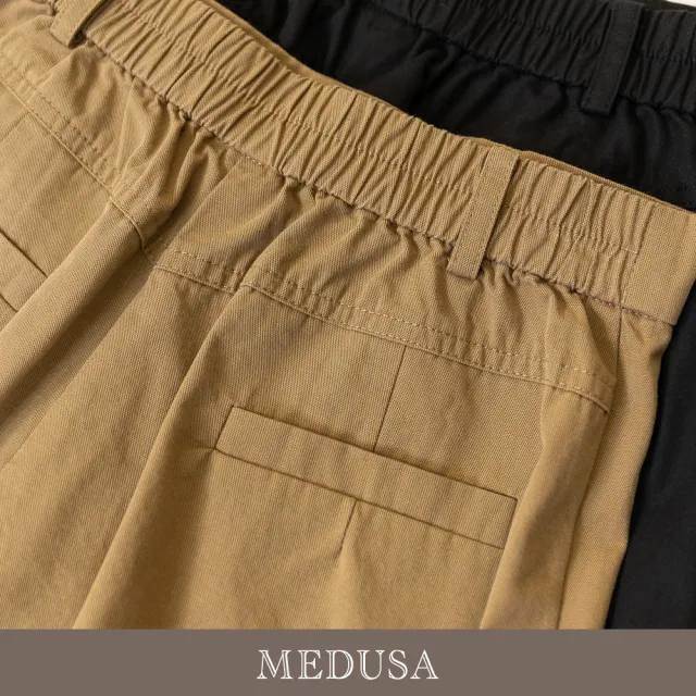 【MEDUSA 曼度莎】現貨-天絲刺繡口袋休閒短褲 - 2色（M-XL）｜女短褲 女休閒穿搭(601-72003)
