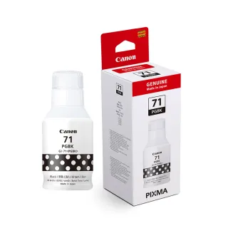 【Canon】官方直營 GI-71PGBK 原廠連供黑色墨水(適用G1730/G2730/G3730/G1737/G2770/G3770/G4770)