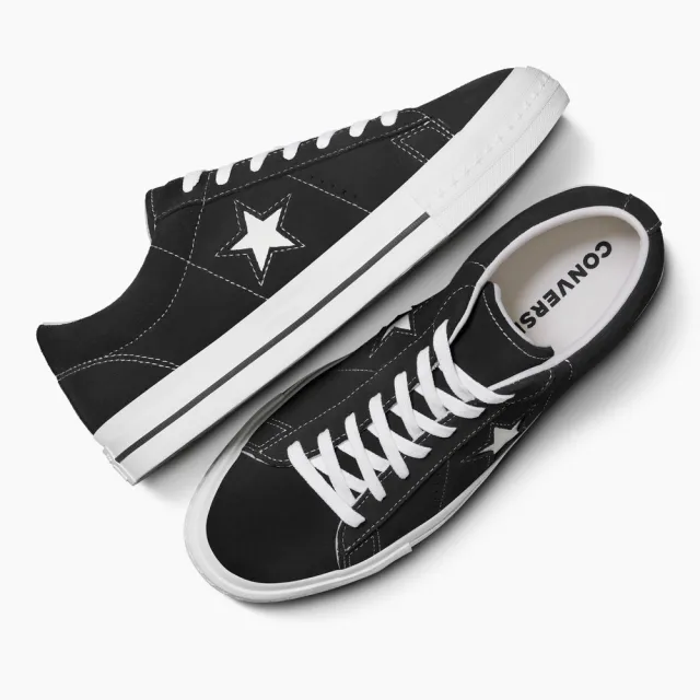 【CONVERSE】ONE STAR 95 OX 低筒 滑板鞋 休閒鞋 男鞋 女鞋 黑色(A14711C)