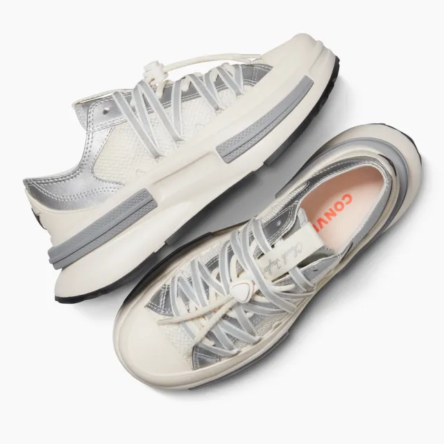 【CONVERSE】RUN STAR LEGACY CX OX 低筒 休閒鞋 男鞋 女鞋 米白銀(A15185C)