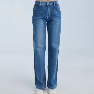 【BOBSON】女款AI體控革命2.0寬褲(8267-55)