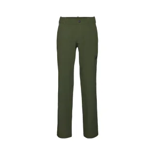 【Mammut 長毛象官方直營】Hiking V Pants Men 防曬彈性健行長褲 深沼澤綠 男款 #1022-02520