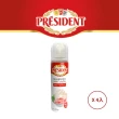 【PRESIDENT總統牌】總統牌噴式鮮奶油 250GX4入/組(乳製品第一品牌)