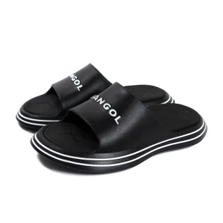 【KANGOL】KANGOL 拖鞋 戶外 男鞋 黑色 62251621 23 no253