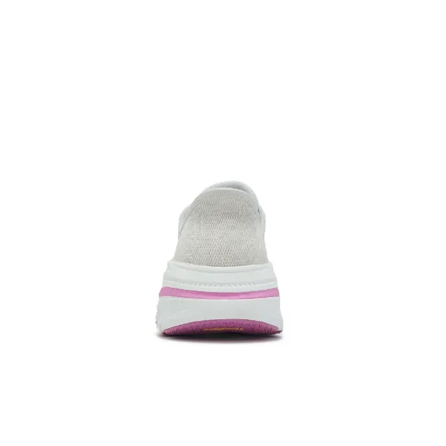 【SKECHERS】慢跑鞋 Max Cushioning Arch Fit 2 Slip-Ins 女鞋 灰粉 瞬穿 厚底(128947-GYPR)