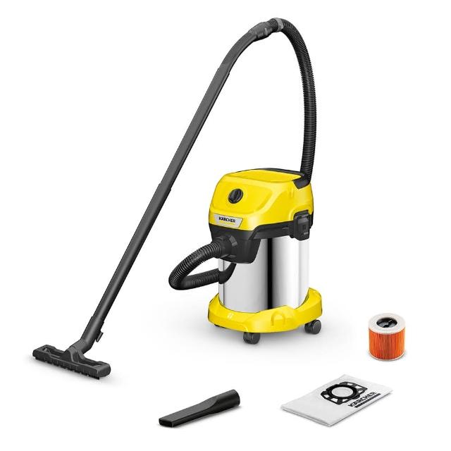 【KARCHER 凱馳】凱馳 乾溼多用吸塵器 WD3S(WD3S)