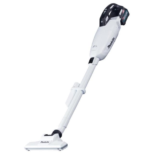 【MAKITA 牧田】40V無刷白色吸塵器 2.5Ah單電組(CL001GD128)