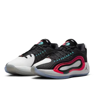 【NIKE 耐吉】籃球鞋 女鞋 大童 運動鞋 JORDAN LUKA 4 GS 黑灰紅 HJ5225-001