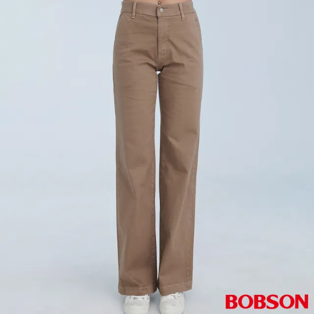 【BOBSON】女款AI體控革命2.0寬褲(8269-72)
