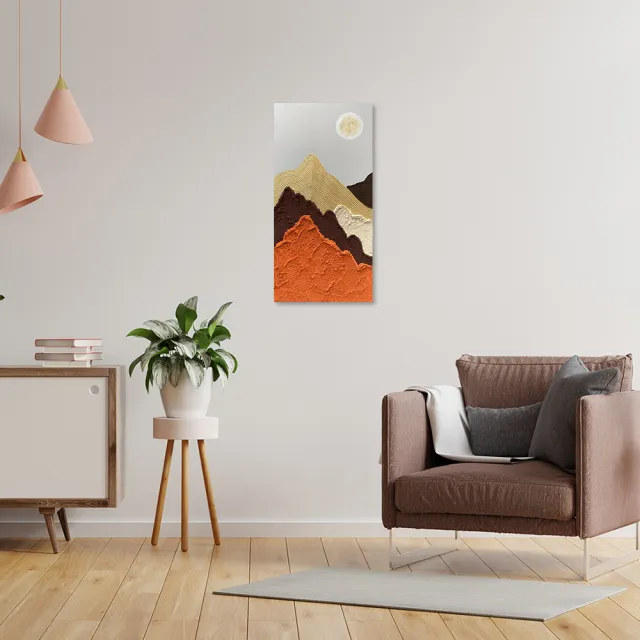 【御畫房】當代國家級展覽畫家 抽象系列手繪油畫60×120cm(DB-097)