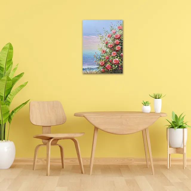【御畫房】當代國家級展覽畫家 抽象系列手繪油畫60×80cm(DB-072)
