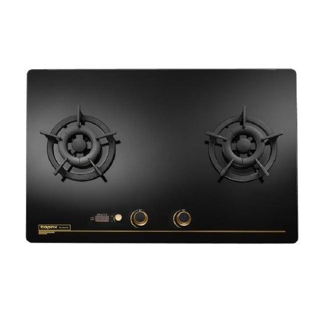 【莊頭北】雙控安全定時大面板黑色玻璃檯面爐(TG-8323G 原廠保固服務 基本安裝)