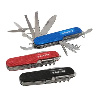 【DIBOTE迪伯特】多功能萬用瑞士刀／剪刀／起子／剉刀／開瓶器