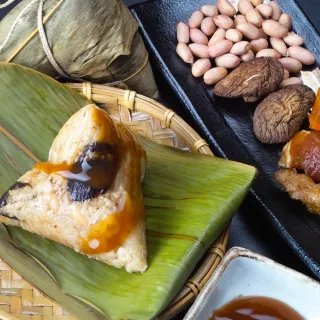 【楊哥楊嫂】★端午早鳥優惠★精緻肉粽10顆(200g/顆;含運;端午節肉粽)