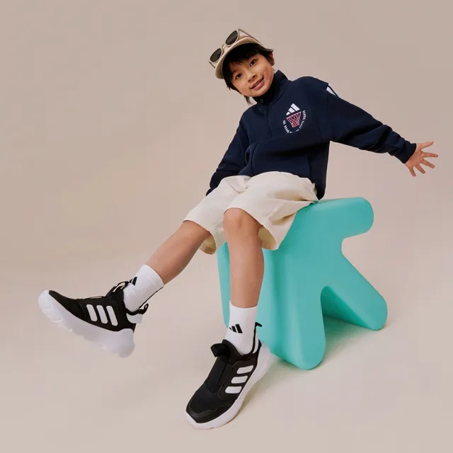 【adidas 愛迪達】TENSAUR 運動鞋 童鞋 JR2722