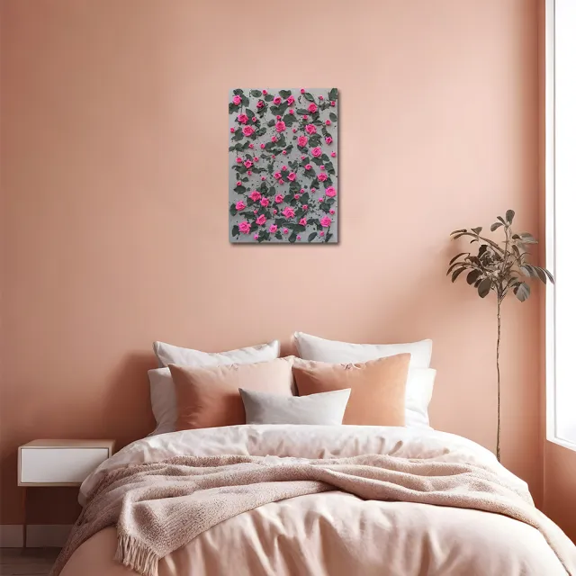 【御畫房】當代國家級展覽畫家 抽象系列手繪油畫70×100cm(DB-111)