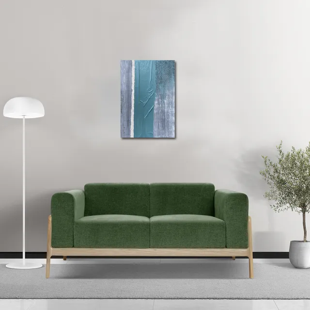【御畫房】當代國家級展覽畫家 抽象系列手繪油畫70×100cm(DB-109)