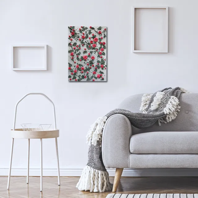【御畫房】當代國家級展覽畫家 抽象系列手繪油畫70×100cm(DB-112)