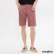 【Hang Ten】男裝-REGULAR FIT經典斜紋布開扣百慕達短褲(多色選)