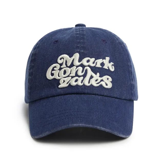 【Mark Gonzales官方旗艦】MG LOGO 棒球帽-藍色