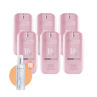 【INESVIA】蘋果肌水感彈潤防曬DD霜8件組(加贈 潔膚液x2)