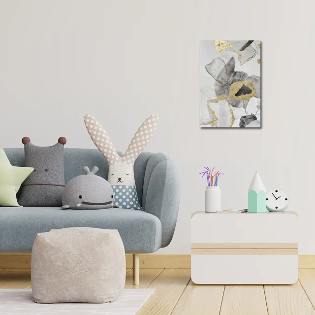 【御畫房】當代國家級展覽畫家 抽象系列手繪油畫70×100cm(DB-158)