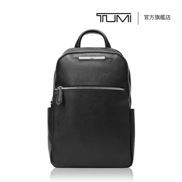 【TUMI】CLARA 休閒皮革小後背包(TUMI 官方旗艦店)
