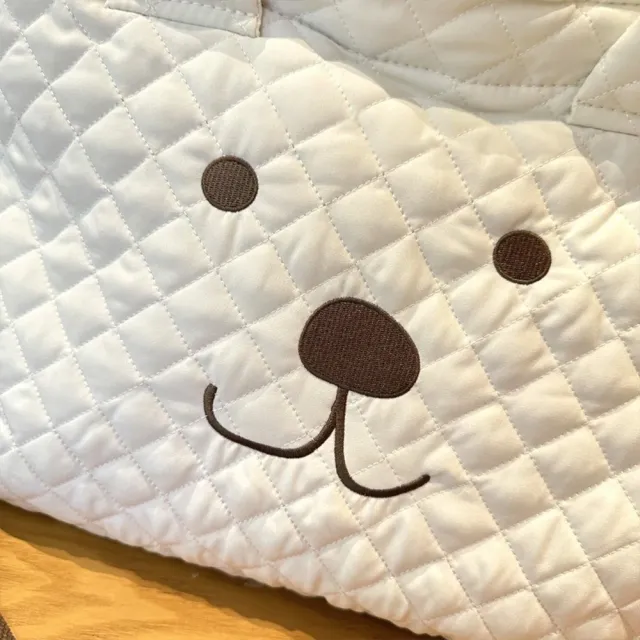 【LEESA】雙11 多功能\大容量包包\刺繡\媽媽包\小熊包\單肩包\側背包\韓國包包\手提包\外出包\ 