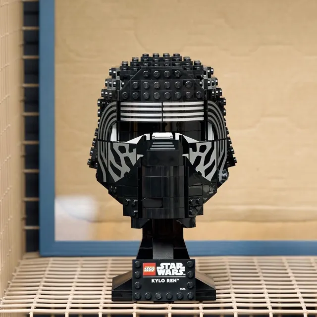 【LEGO 樂高】星際大戰系列 75415 凱羅忍 頭盔(星戰 居家擺設 積木 玩具模型)
