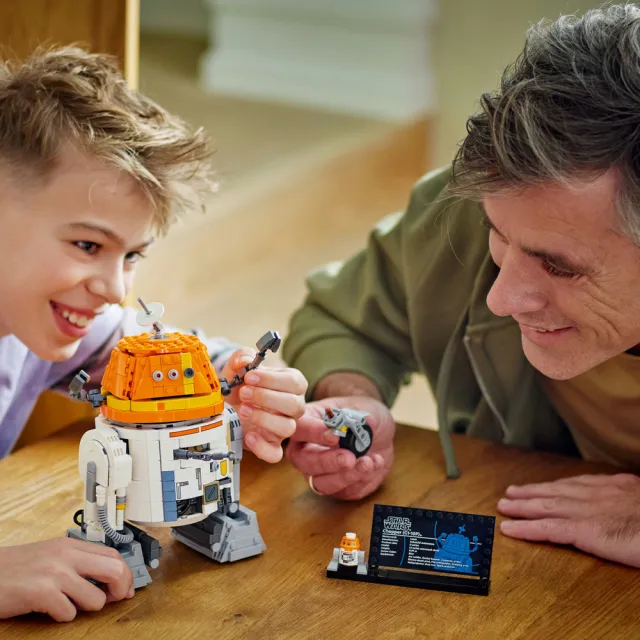 【LEGO 樂高】星際大戰系列 75416 小鐵 C1-10P 宇航機器人(星戰 居家擺設 積木 兒童玩具)