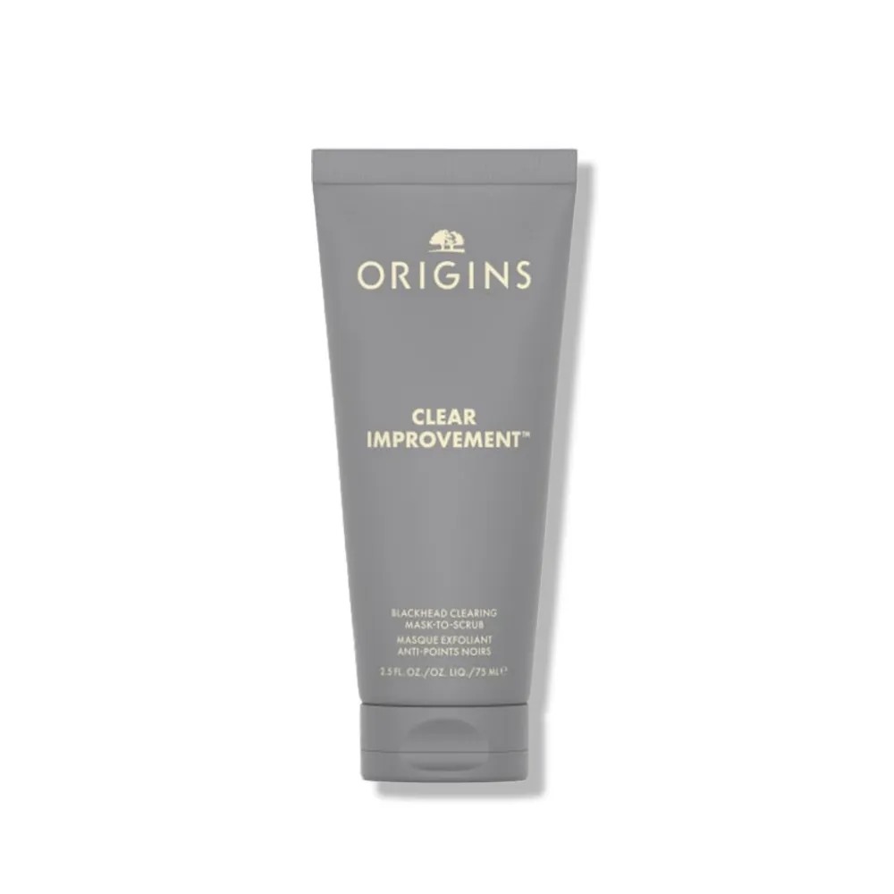 【ORIGINS 品木宣言】新上市 泥娃娃活性碳極效淨黑頭面膜75ml(0黑粉面膜/新品上市)