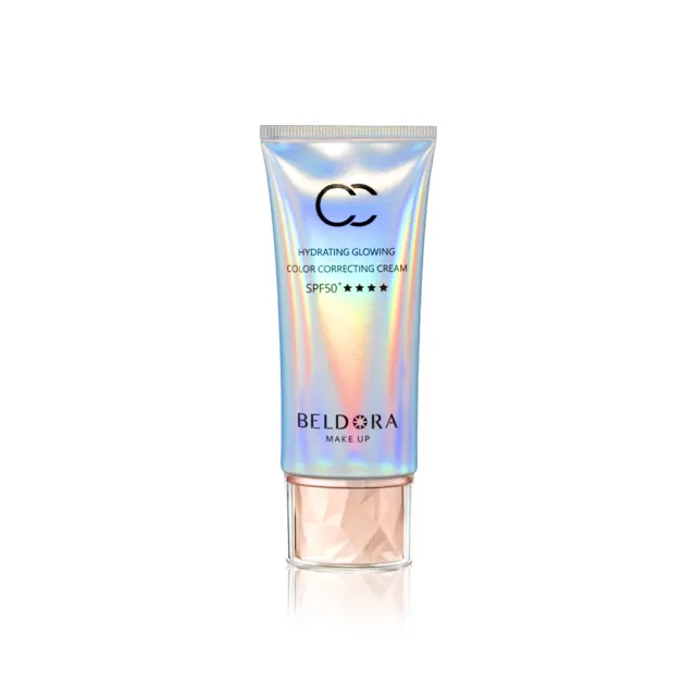 【BELDORA 蓓朵娜】保濕光感防曬CC霜SPF50+ ★★★★(極光CC霜50g 莫彩曦推薦)