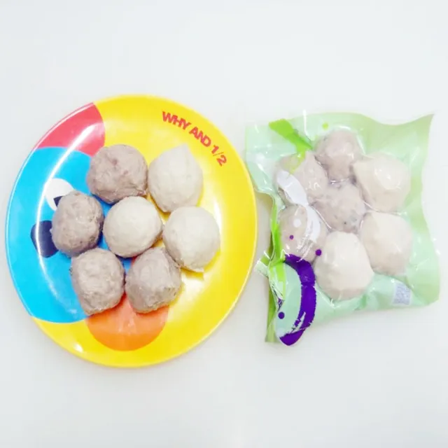 【華得水產】東港黑鮪魚丸4包組(300g/包)